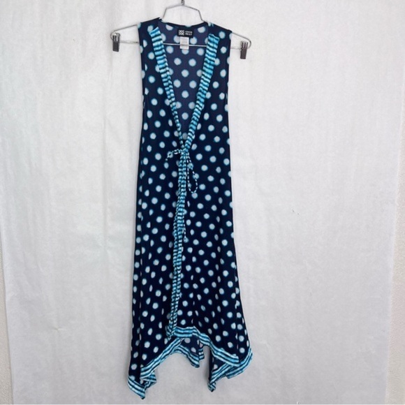 Coco Reef Blue V-Neck Swimsuit Coverup Size large - Picture 1 of 5